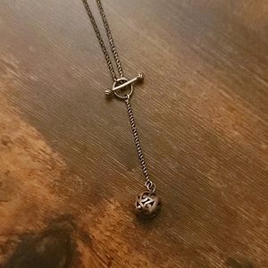 Silpada toggle drop necklace